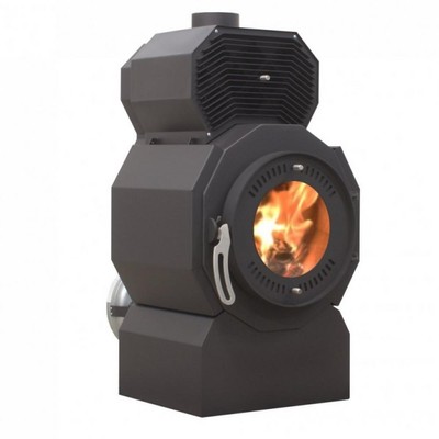 Kaminofen LUMA Warmluftofen DORY 14 14 Kw Werkstattofen Hallenheizung 