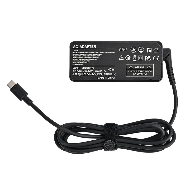 NEW 45W 20V 2.25A USB-C Type-C AC Adapter Laptop Charger For Lenovo Yoga 720