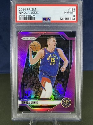 2024-25 Panini Prizm - Nikola Jokić #129 Pink Prizm /249