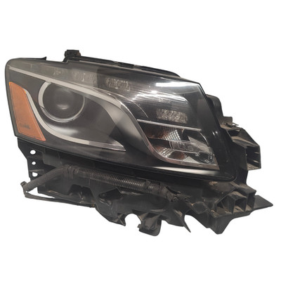 2009-2012 Audi Q5 Right Passenger Xenon HID Headlight Assembly W Bracket Tested