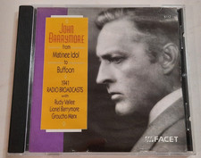 John Barrymore - Matinee Idol to Buffoon - 1941 Radio Broadcasts Groucho Marx CD