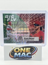 2021 Panini Mosaic - Big Fly Bryce Harper #BF4 Green Mosaic Prizm