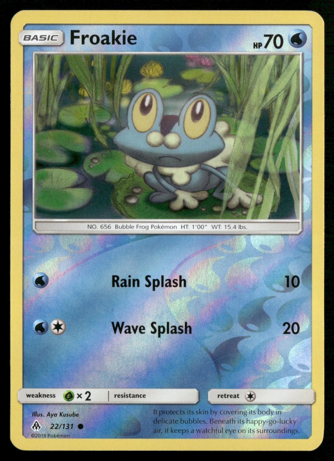 Froakie (22) SM - Forbidden Light 22/131 Pokemon TCG