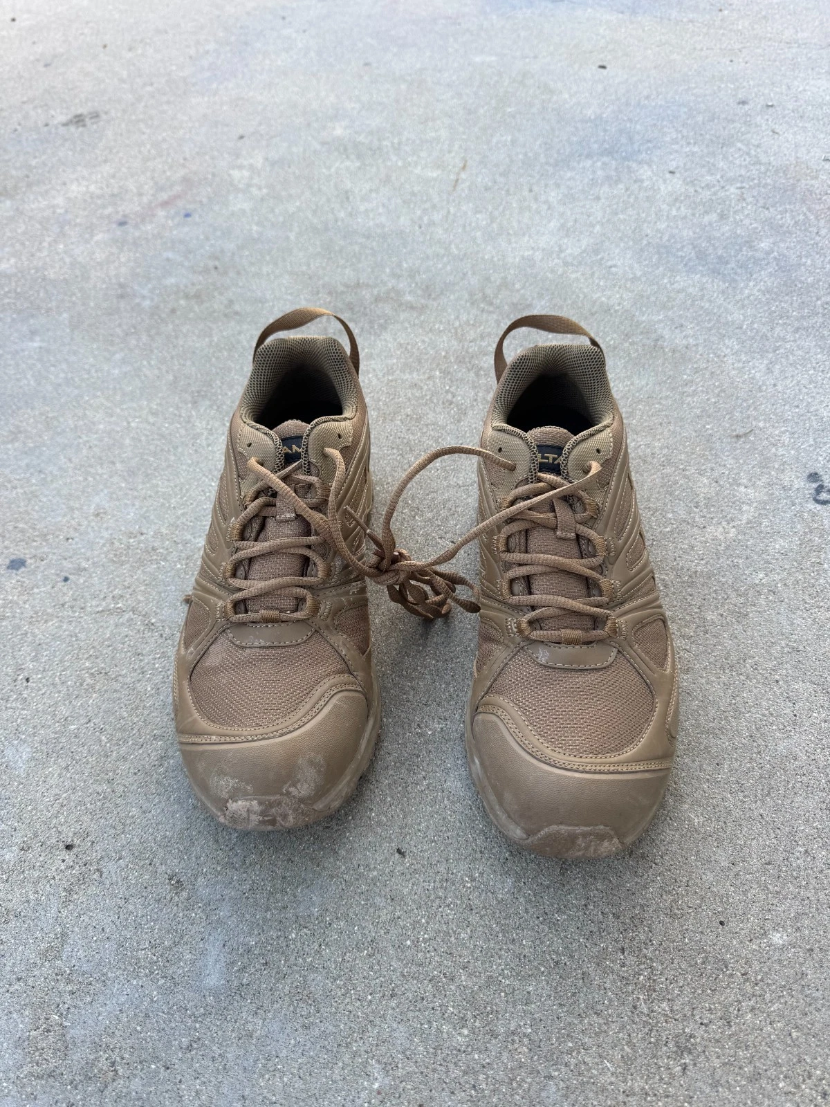 Altama Aboottabad Trail Low Brown Lace-Up Shoes Size US Mens 10