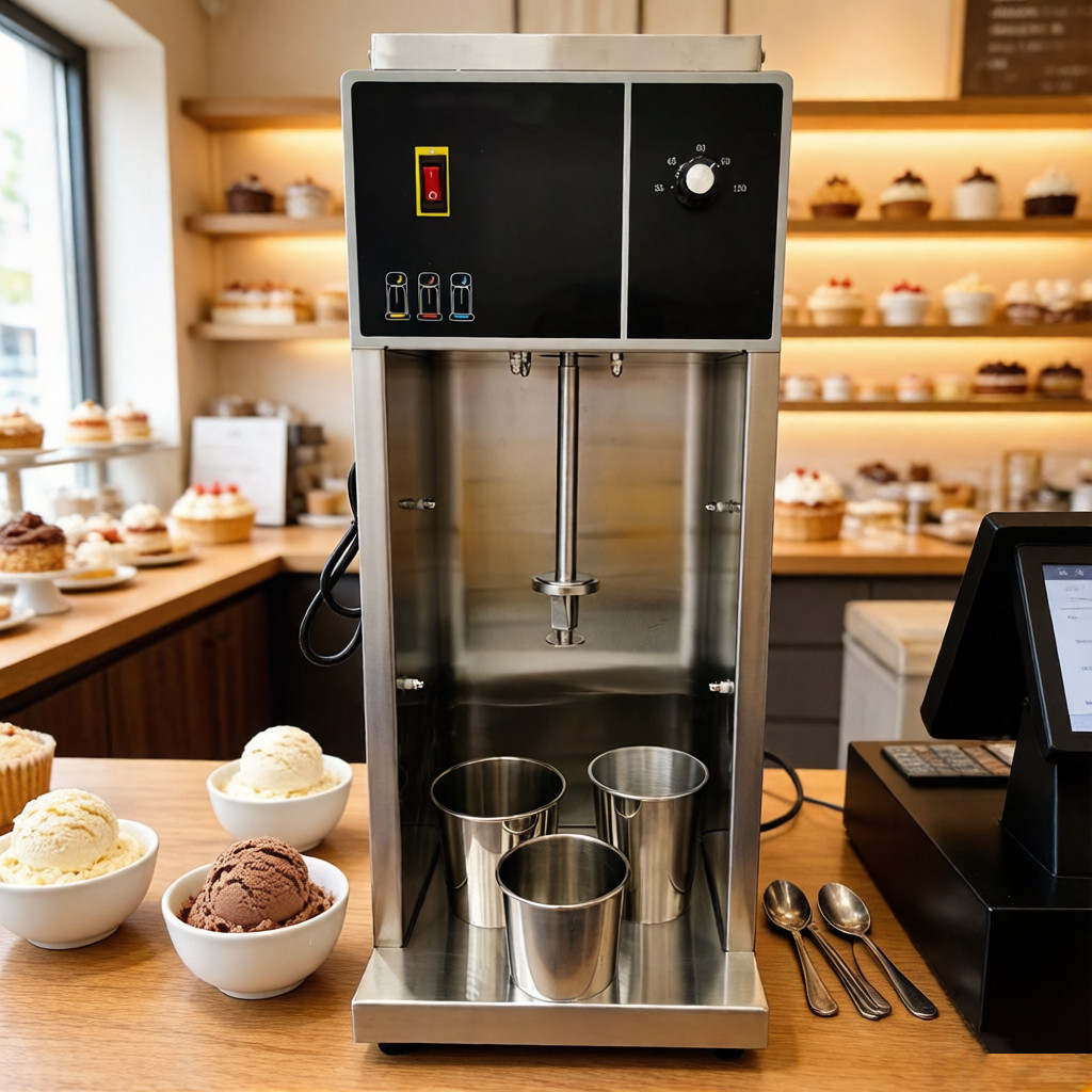 Commercial Ice Cream Mixer Stainless Steel Mixing Machine Bl