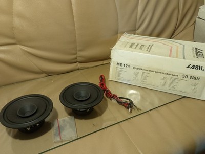 Lasic ME124 Breitband Lautsprecher Doppelkonus 50w 4 Ohm 12 cm W.Germany NEU
