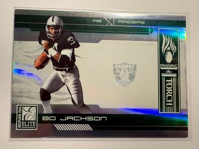2006 Donruss Playoff Passing the Torch Green Bo Jackson /500