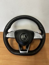 2013-2021 W222 MERCEDES S-CLASS STEERING WHEEL FLAT BOTTOM PADDLE SHIFT WITH AIR