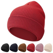 Kids Winter Beanie Hat - Toddler Youth Boys Girls Knit Warm Soft Cozy Cap for...