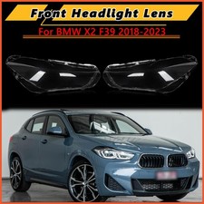 Left+Right Headlight Headlamp Lens Cover Repl...