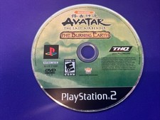 B5 - Avatar The Last Airbender The Burning Earth (PlayStation 2) -  Disc Only