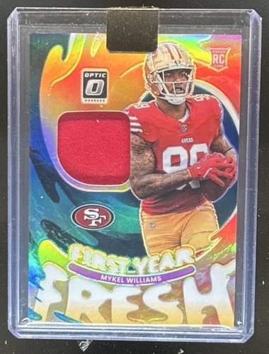 2025 Panini Mykel Williams Jersey Number (Raw)