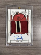 2024 Panini National Treasures - Prospect Material Signatures Druw Jones #PMS-DJ
