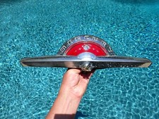 Early 1950s Mercury Trunk Ornament Assembly Nice Lock Emblem