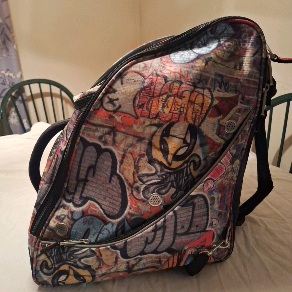 Athalon Everything Bolsa de Viaje Mochila Graffiti Arte Callejero Grande 17x16x14 Foto 4 de 4