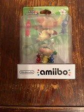 Nintendo amiibo Super Smash Bros. Olimar Pikmin Figure Boxed NVL-CAAU