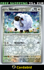 Wooloo - SCR #124/142 SV07: Stellar Crown Reverse Holo Wintr Wandr LP