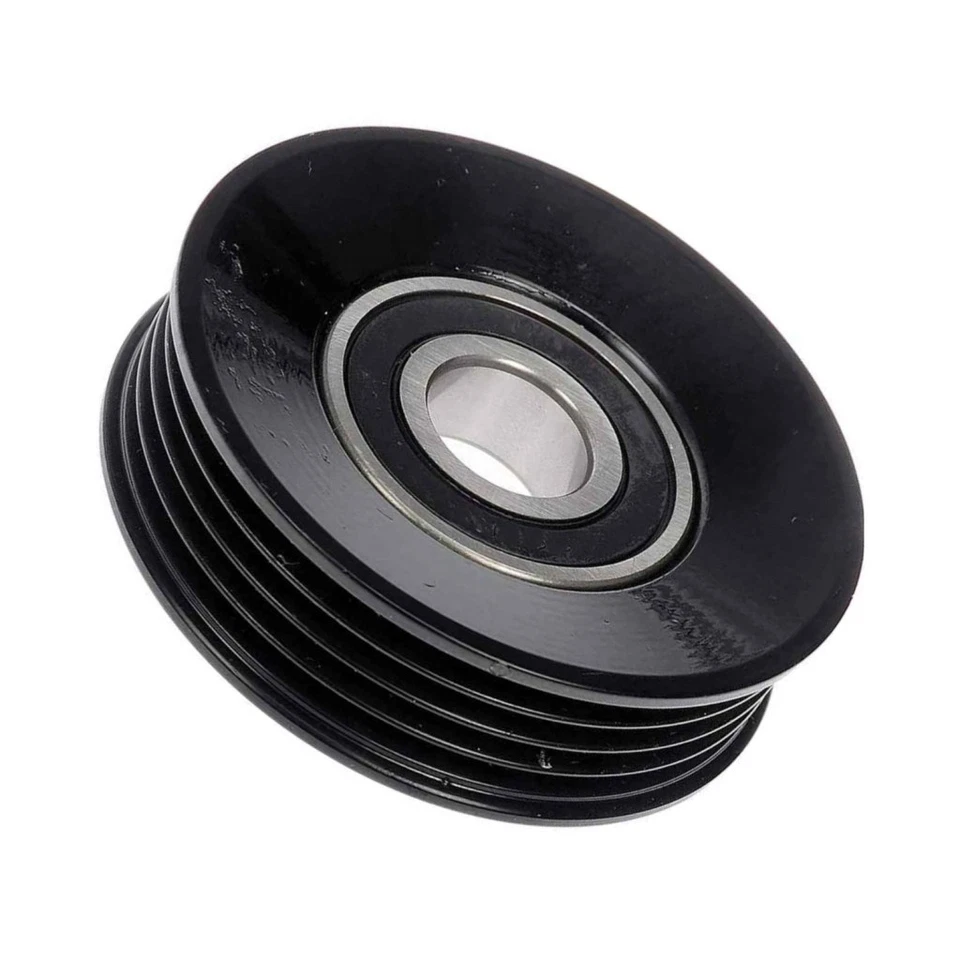 For Acura Integra 1997-2001 Idler Pulley | Steel | Grooved Belt | Black Color Foto 3 de 4