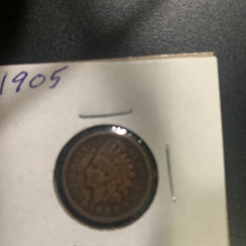 1905 Indian Head Cent Penny FULL LIBERTY VF / XF FREE SHIPPING