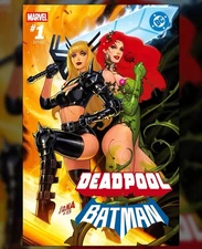 DEADPOOL / BATMAN #1 NAKAYAMA POISON IVY MAGIK NYCC VARIANT PRESALE 10/24