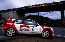 Freddy Loix Toyota Corolla WRC finished in 2nd place World Rally C- Old Photo