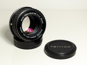 *Excellent* Pentax-M SMC 50mm f/1.4 Prime Lens for K1000, ME Super, MX etc