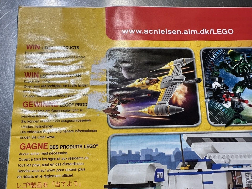 LEGO Agents 8632 2008 folleto manual solo usado Foto 3 de 3