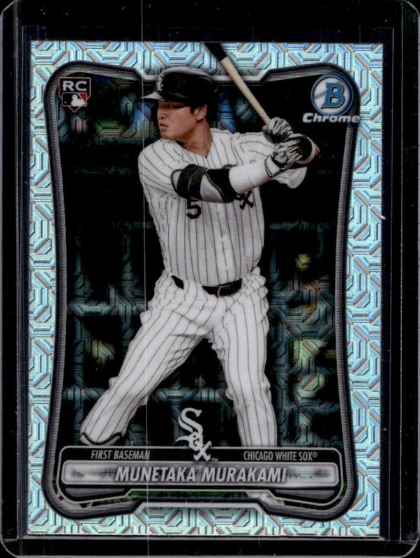 2026 Bowman Mega Box Munetaka Murakami Chrome RC Mojo Refractor #9 White Sox