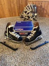 1976 CCM Tacks US 9 - VINTAGE - w/ Box Blade Guards