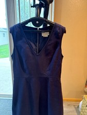 Kate Spade dress navy blue size 8. Lightly worn and lined. Can be worn layered.