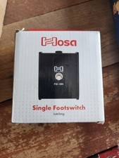 Hosa FSC-384 Footswitch, Guitar-style, Single-latching FREE SHIPPING