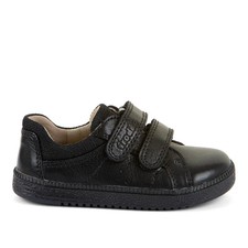 Froddo Steve Boys Black Barefoot School Shoe