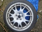 GENUINE BBS CH028 AUDI 18 ALLOY WHEELS 18x8j Et43 With 235 40 18 Tyre Mk5 Golf