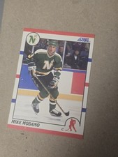 1990-91 Score Hockey Card Mike Modano Minnesota North Stars #120