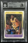 MAGIC JOHNSON BGS BAS AUTH 1988-89 FLEER #67 AUTOGRAPH AUTO LAKERS 903