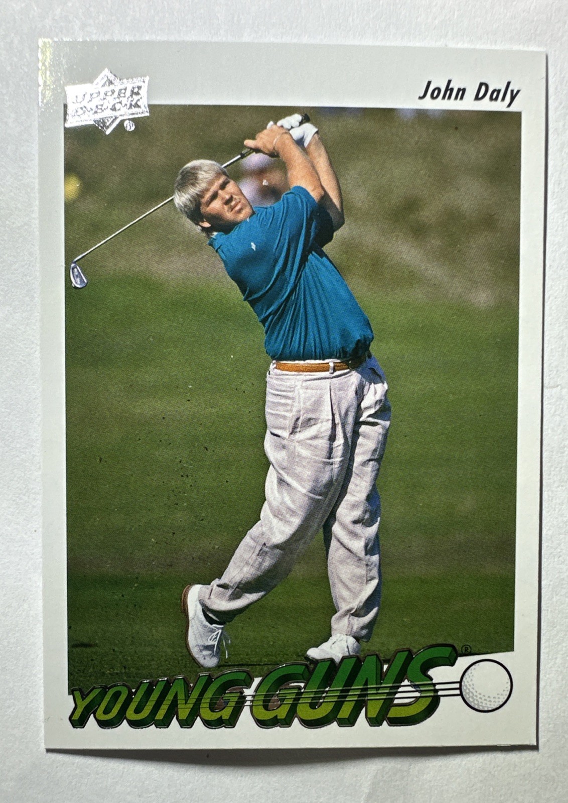 2026 Upper Deck Golf John Daly #136 SP Retrospective Rookies Young Guns C5