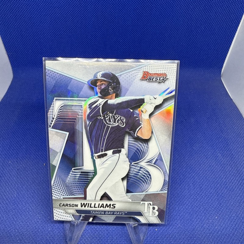 2025 Topps Bowman Best Carson Williams Refractor