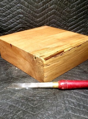 12''×12''×4'' Maple Turning Blanks Thick wood blocks.Salad Bowl Carving woodturning
