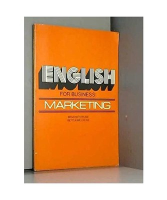 English for Business: Marketing, Kruse, Benedict; Kruse, Bettijune