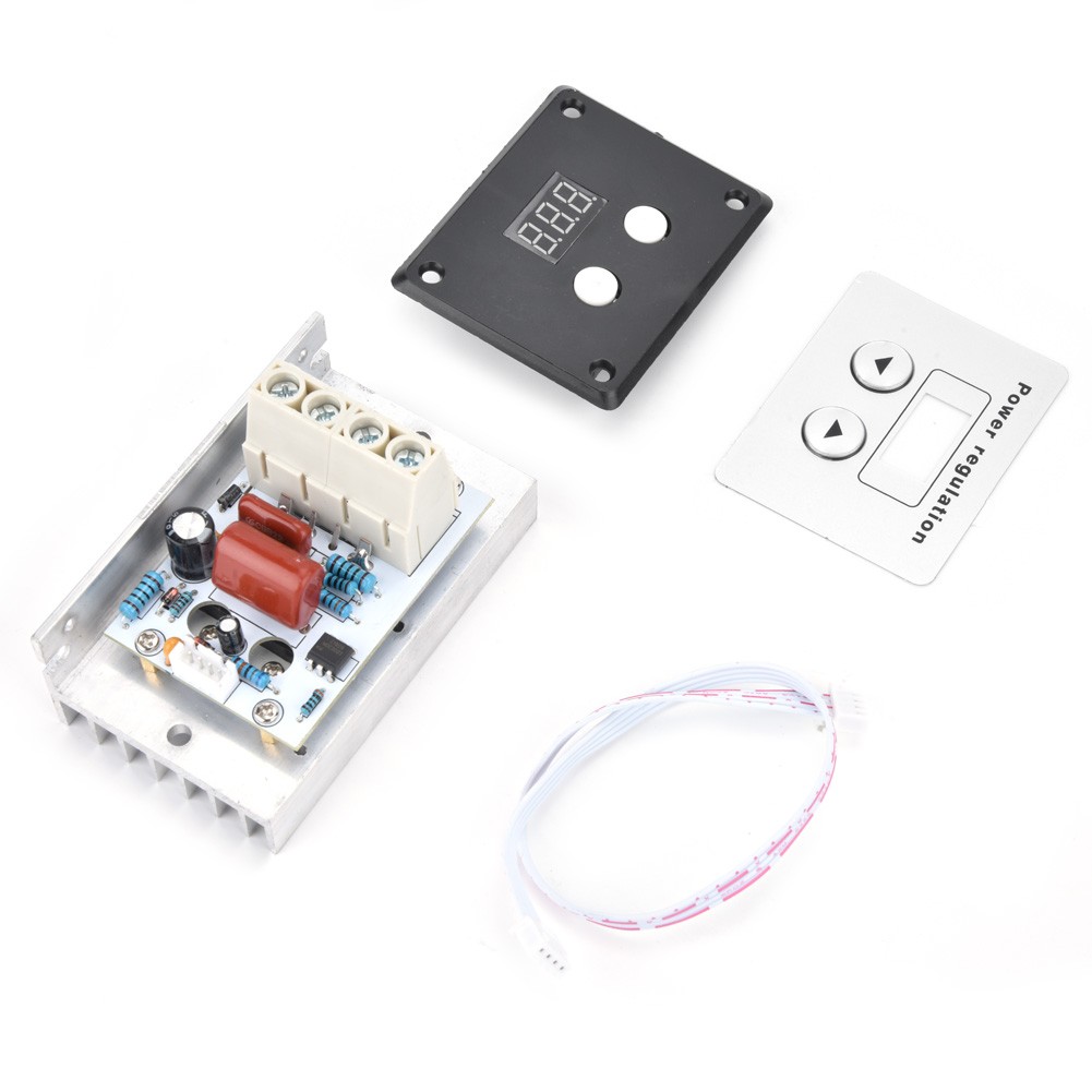 10000W 80A SCR Digital Voltage Regulator Speed Control Dimmer Thermostat❀