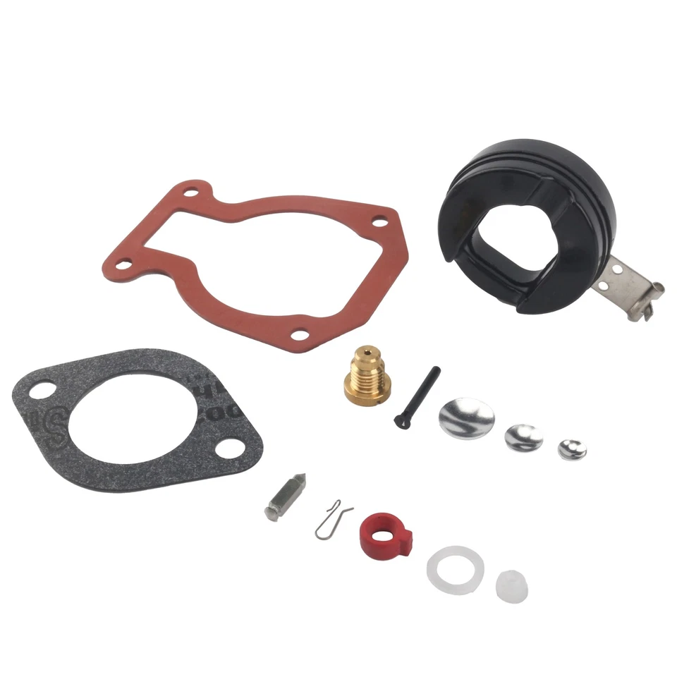 Kit de carburador fueraborda con flotador para Evinrude Johnson 4 5 6 7,5 8 9,9 14 15 HP Foto 3 de 4