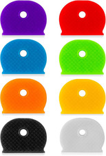 40Pcs Key Covers Key Caps - Key Tags Key Cover Key Identifiers Protector Organi