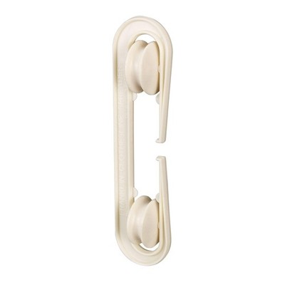 Household Essentials Clothesline Spreader, Durable Plastic Pack of 1, White 