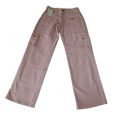 DAMEN JEANSHOSE  JEANS JACKO-O ROSA WID LEG STYLE  28 / 34  W28 L 34  NEU