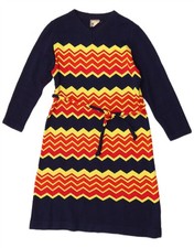 Vintage Damen 3/4 Arm Pullover Kleid IT 42 Me...