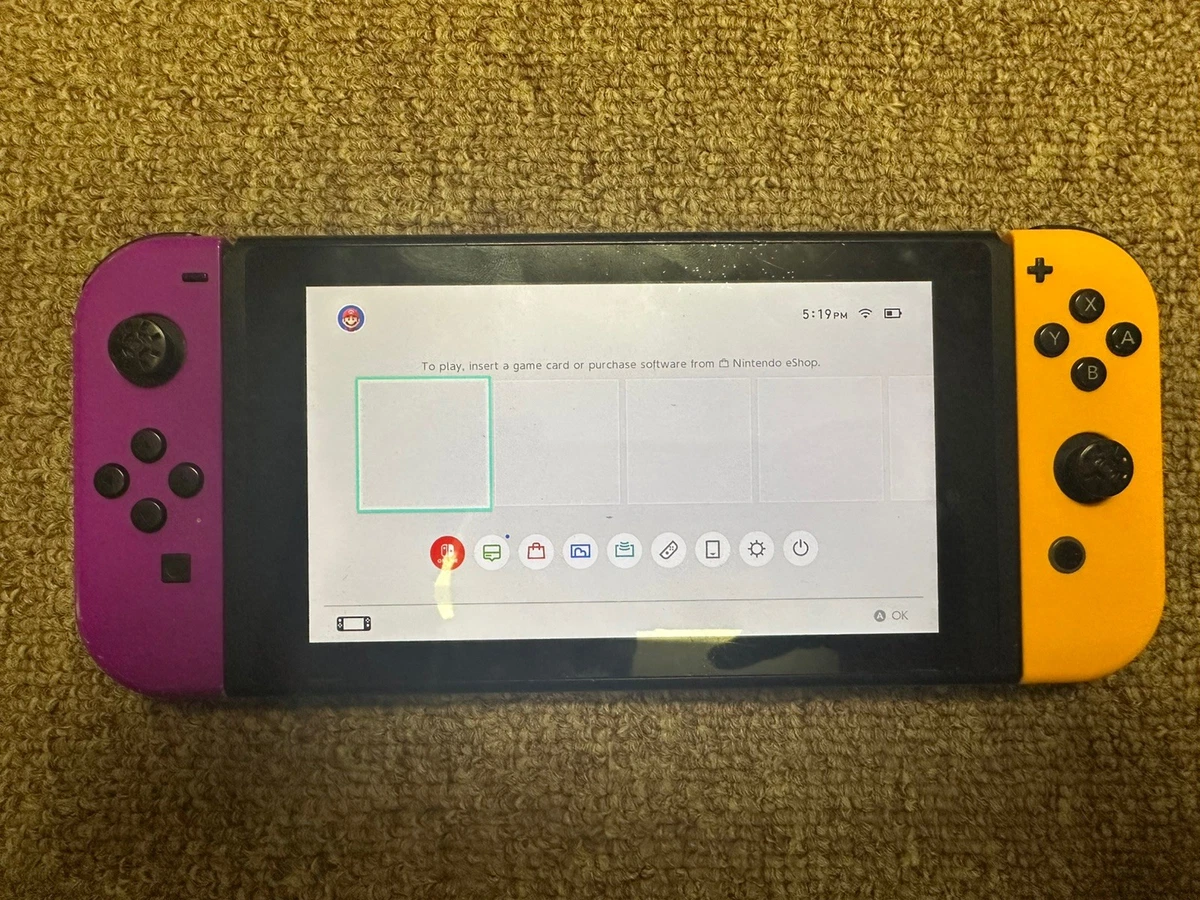 Nintendo Switch 本体 パープル/イエロー Nintendo Switch Purple Video Game Consoles for sale | eBay