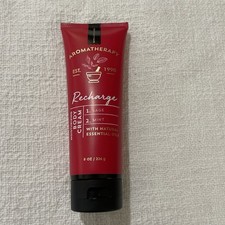 Bath & Body Works Aromatherapy Recharge Sage Mint Body Cream 8 oz Shea Butter