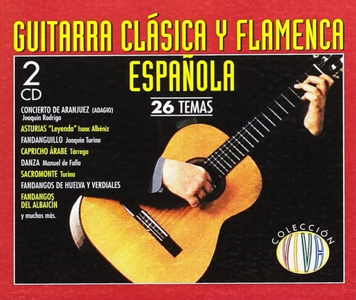 Guitarra Clasica Y Flamenca Espanola Guitarra Clasica Y Flamenca Espanola (CD) - Imagen 1 de 2