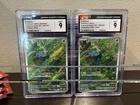 New Listingx2 GEM MINT Bulbasaur Art Rare 166/165 Pokemon 151 Holo (Japanese) CGC 9