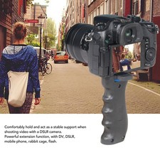 Portable Camcorder Handle Grip Stabilizer Holder For Creators Easy To Use